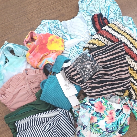 Variety Swim Bundle Of Swimsuits Covers Poshmark